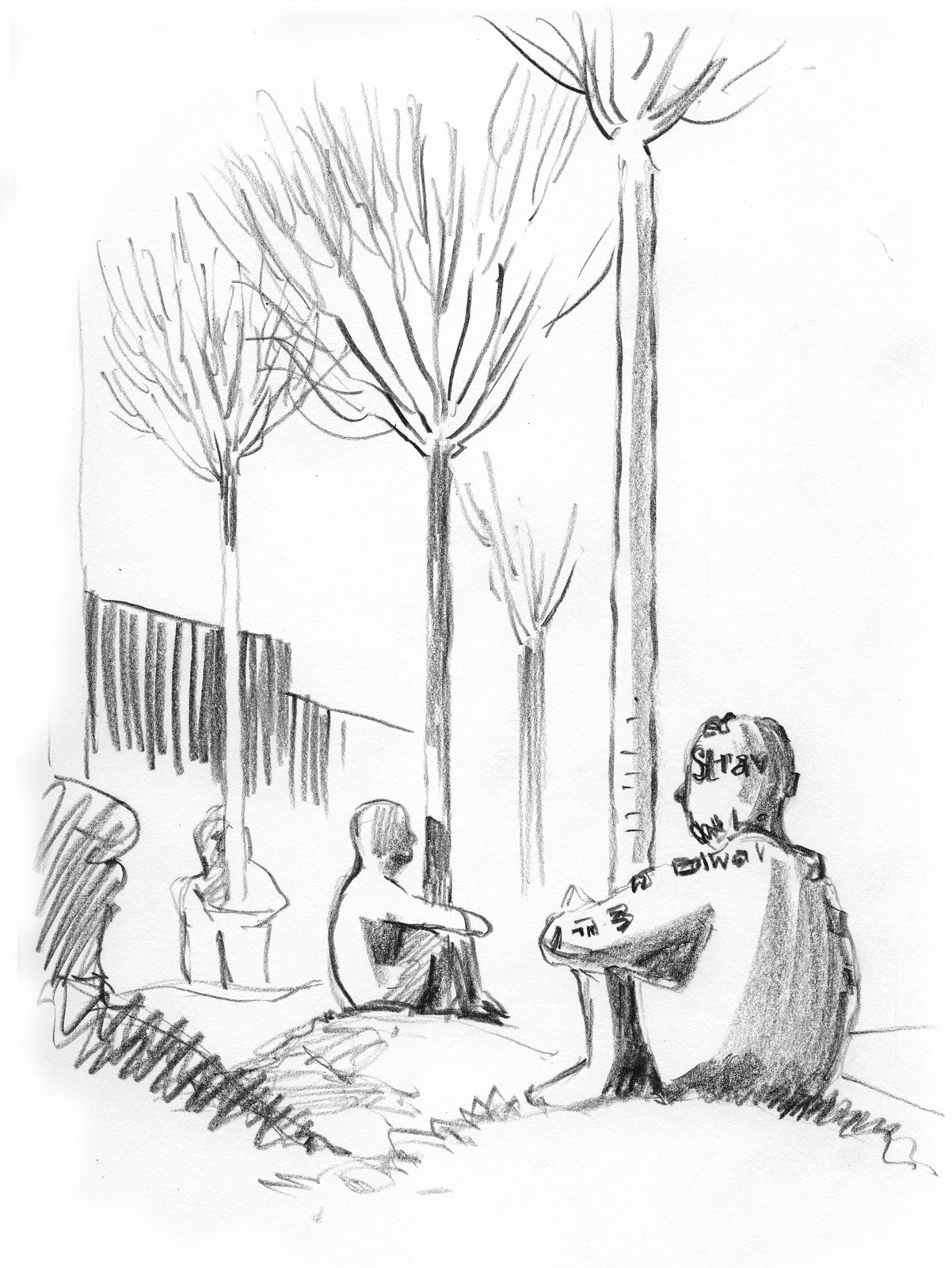 1202x1600 Yorkshire Sculpture Park Sketch Crawl - Sketch Crawl