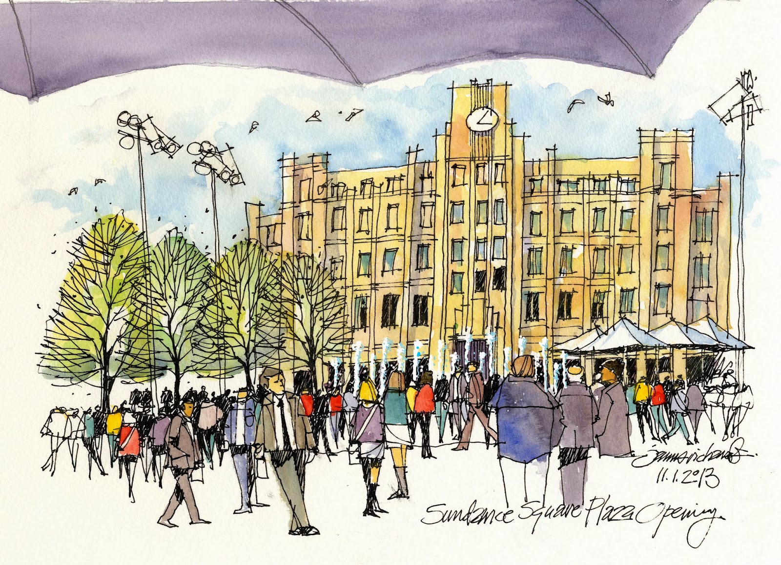 1600x1158 Urban Sketchers Texas 42nd Worldwide Sketchcrawl In Fort Worth - Sketch Crawl