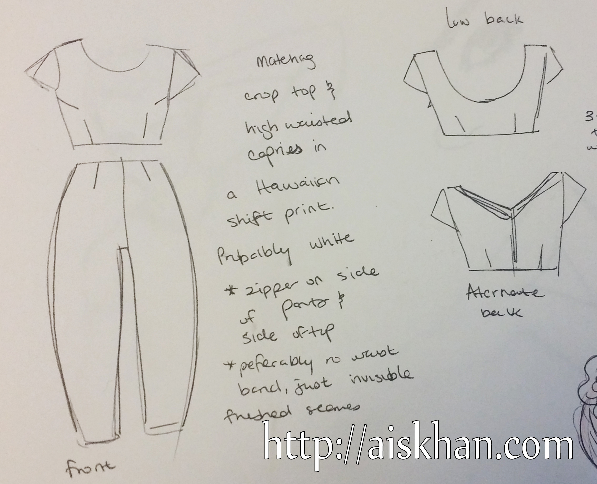 2508x2036 Crop Top Ayesha Khan - Sketch Crop