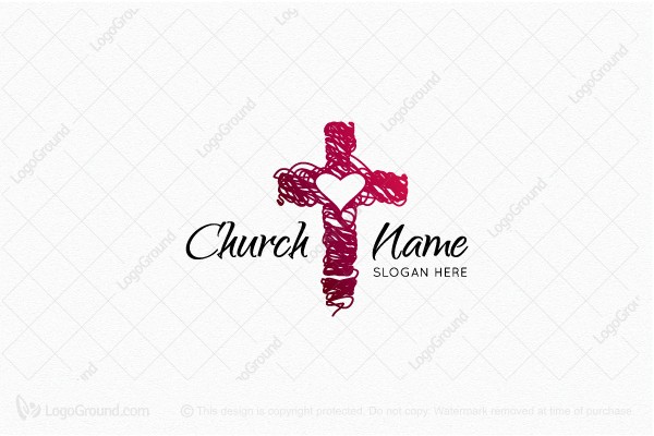600x400 Sketch Cross Logos For Sale - Sketch Cross