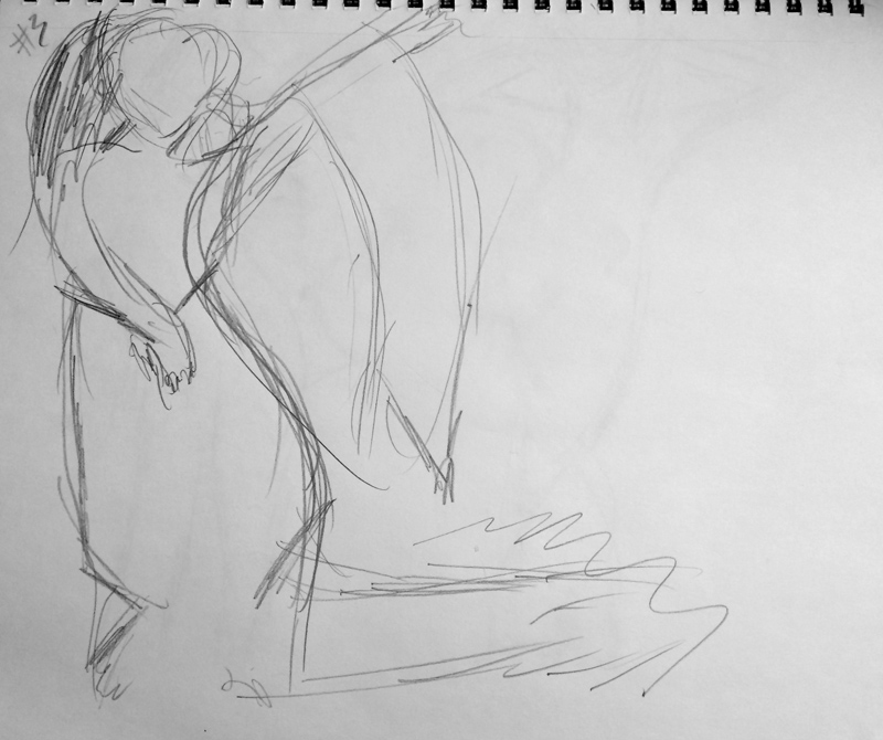 800x670 Figure Drawing 5.5.15 Quick 1 Minute Sketches From Reference - Sketch Daily