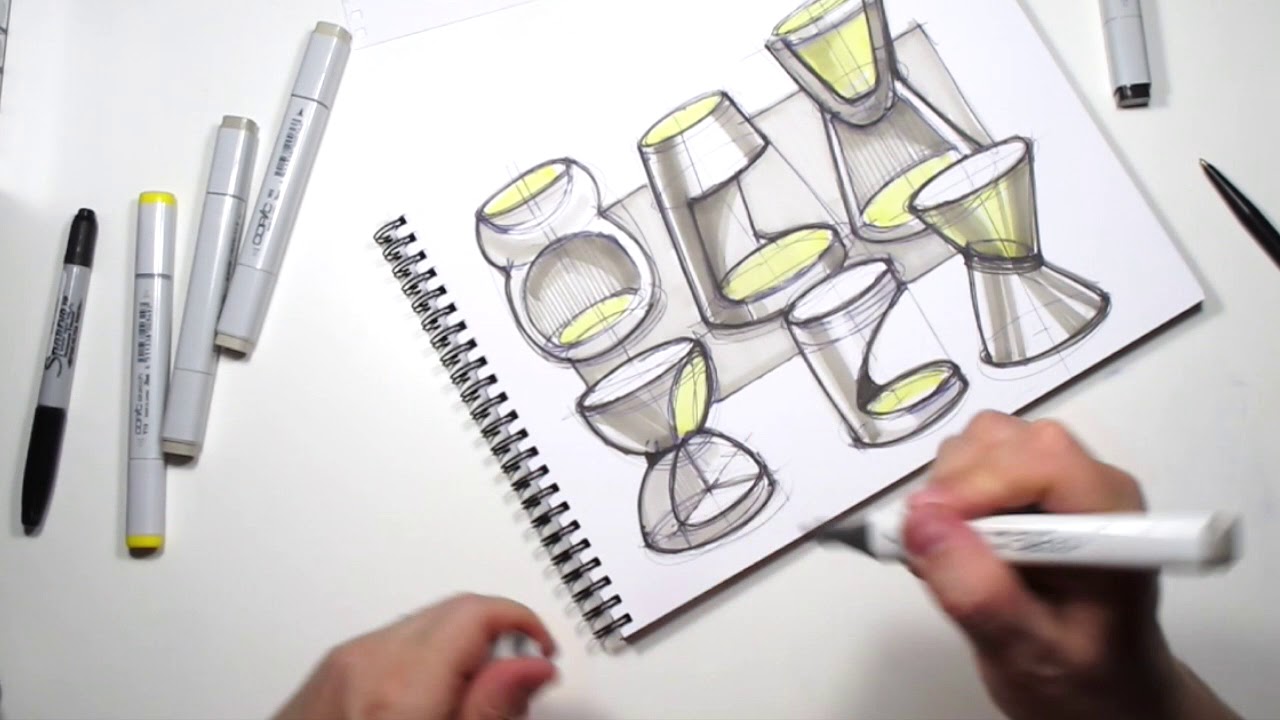 1280x720 Coffee Maker Sketch. Daily Sketching, Sketching Warm Up - Sketch Daily