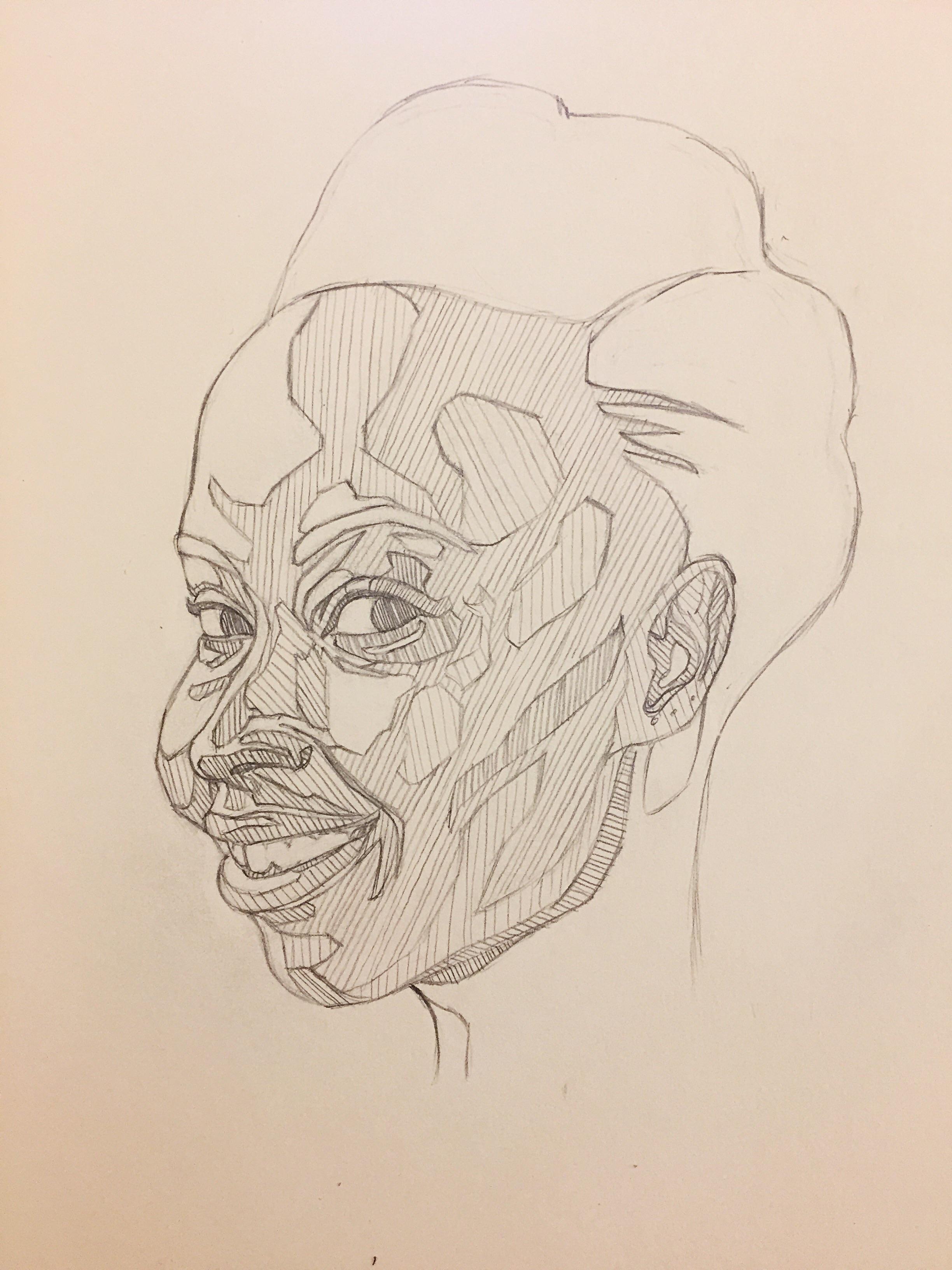 2448x3264 Daily Portrait Sketch Sketches - Sketch Daily Reddit