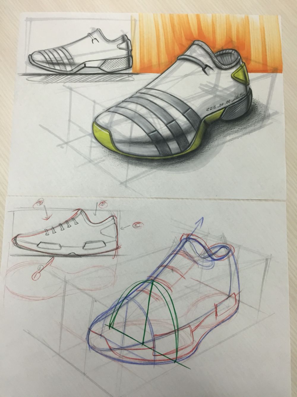 1000x1334 Sneaker Sketch Demo For Ntust Sketch Sketches - Sketch Demo