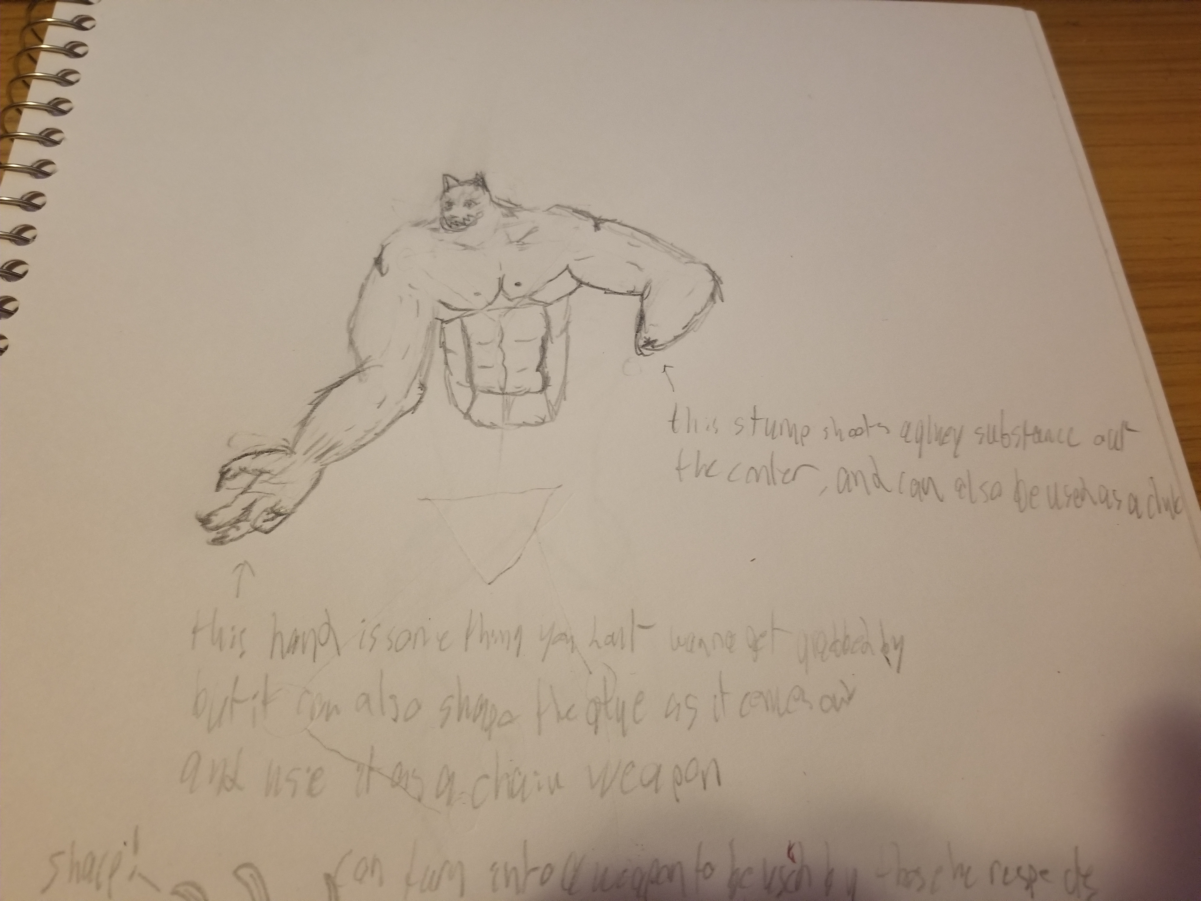 4032x3024 Demon Werewolf Sketch Weasyl - Sketch Demon