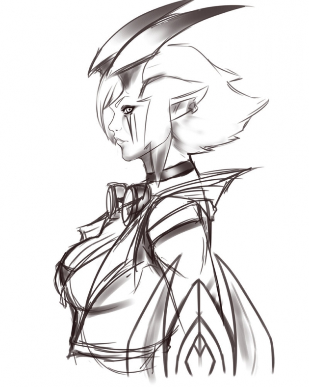 630x788 Chillout Demon Vi Sketch - Sketch Demon