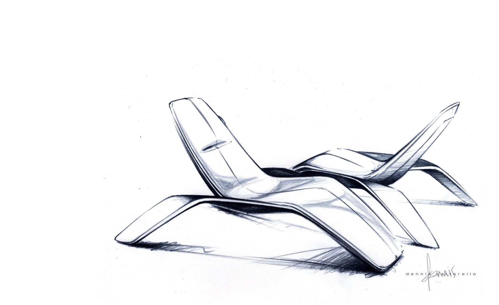 1600x979 Ford Design Lounge Chair - Sketch Design Lounge