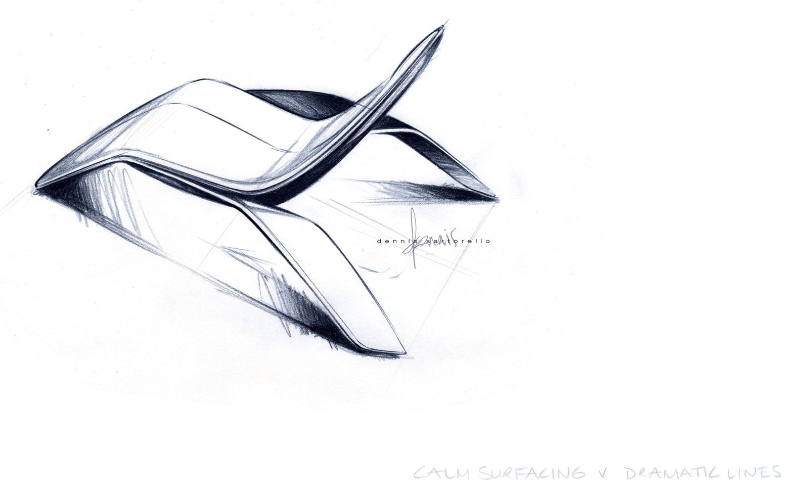 1600x979 Ford Design Lounge Chair - Sketch Design Lounge