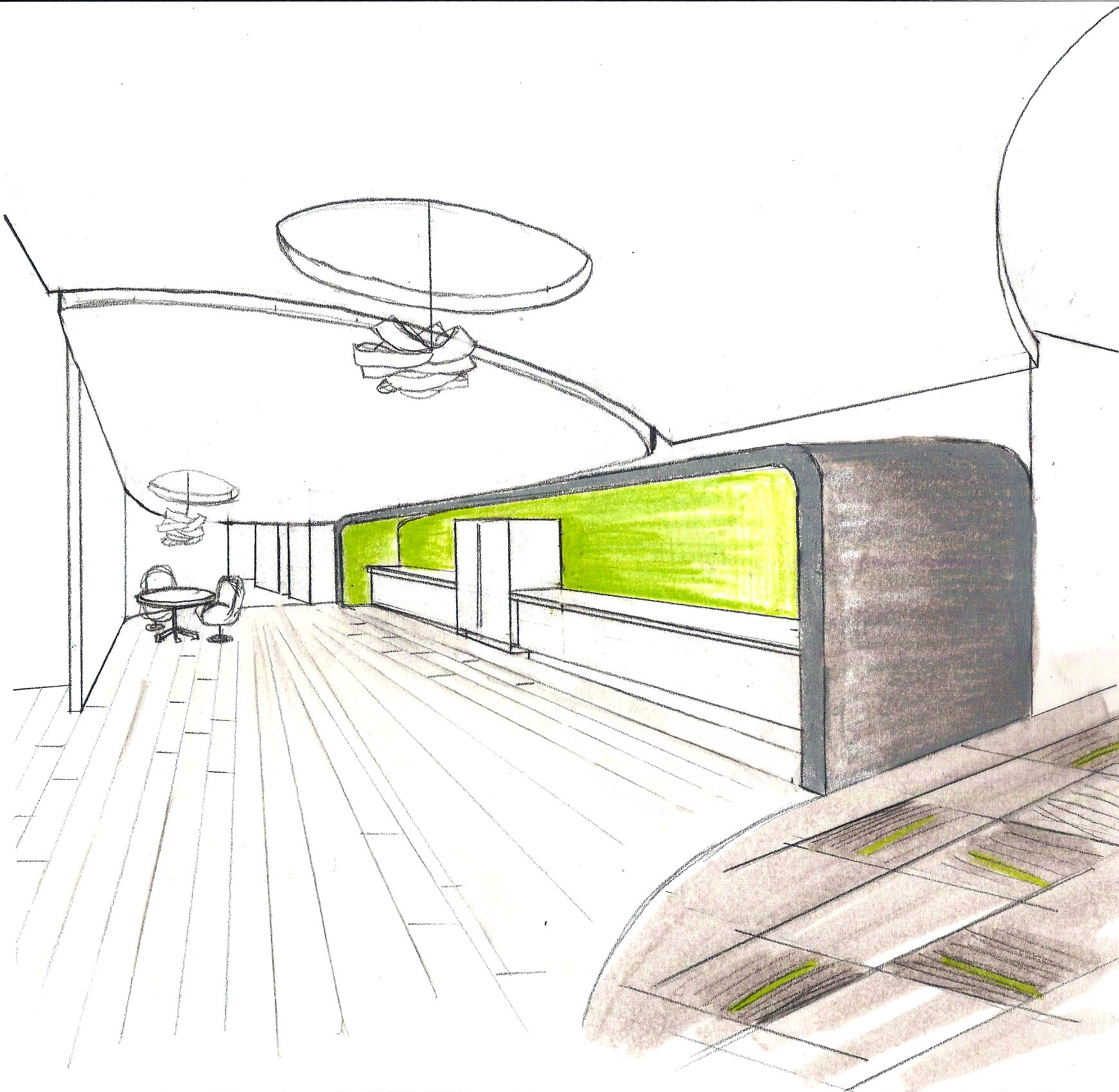 1742x1700 Public Space Design - Sketch Design Lounge