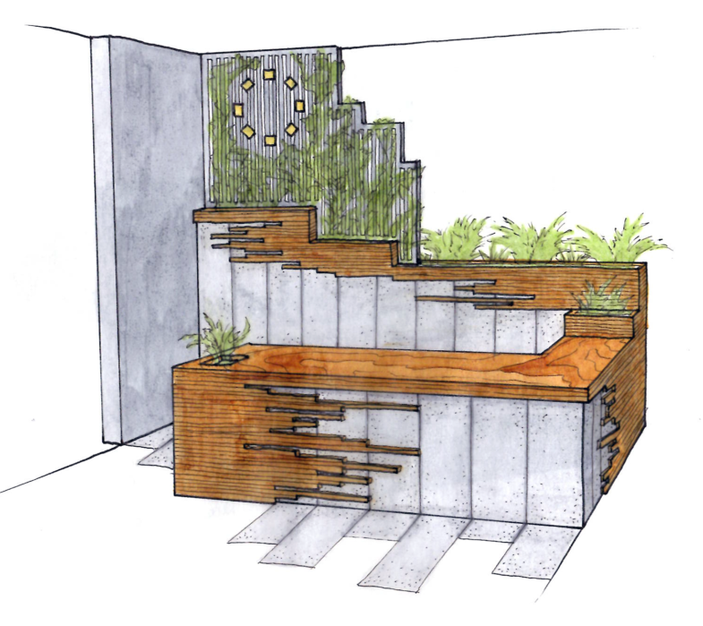 785x699 Desk Sketch Jakelewiscd - Sketch Desk