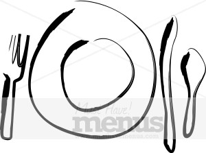 300x223 Dinner Sketch Clipart Cooking Images - Sketch Dinner