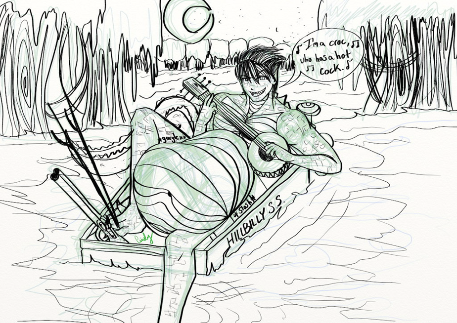 924x654 Hilly Billy Dinner (Sketch) By Snowyknight - Sketch Dinner