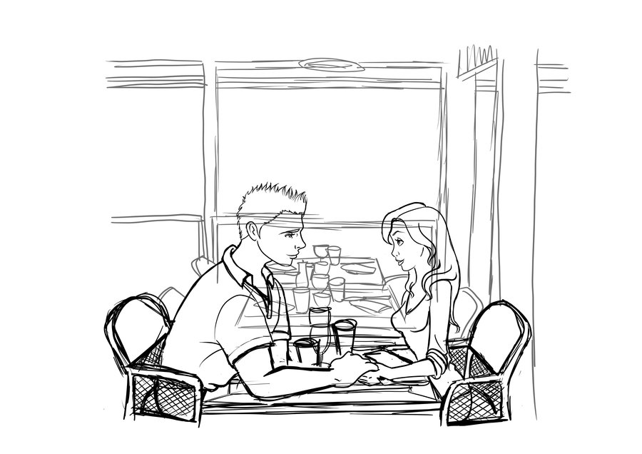 900x636 The Dinner - Sketch Dinner