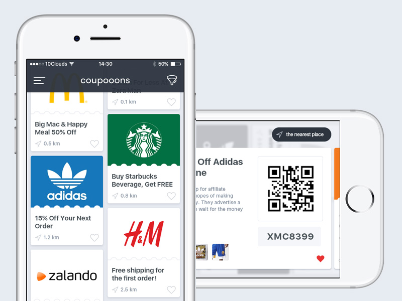 800x600 Coupon App Sketch Freebie - Sketch Discount