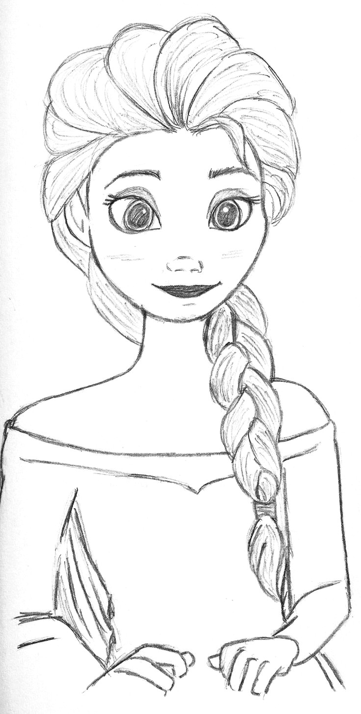 736x1453 Disney Princess Images For Drawing Easy Sketches Drawings Sketch - Sketch Disney Princess