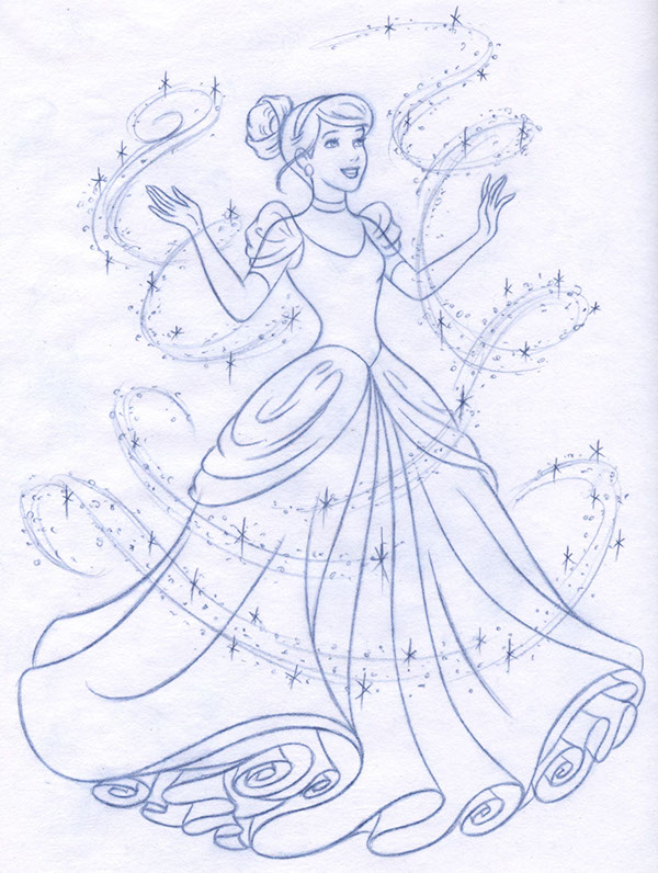 600x796 Disney Princess New Redesign - Sketch Disney Princess