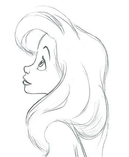 450x545 I Want To Sketch This She Is My Favorite Princess I Am Going To - Sketch Disney Princess
