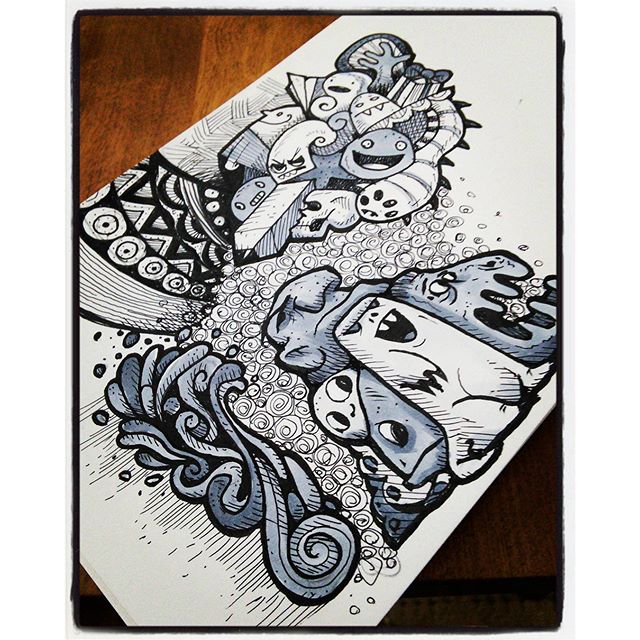 640x640 Just A - Sketch Doodle Art