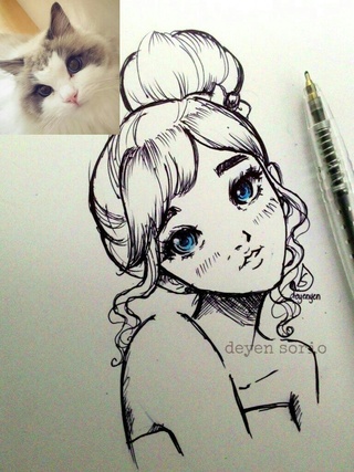 320x427 Meow! - Sketch Doodle Art
