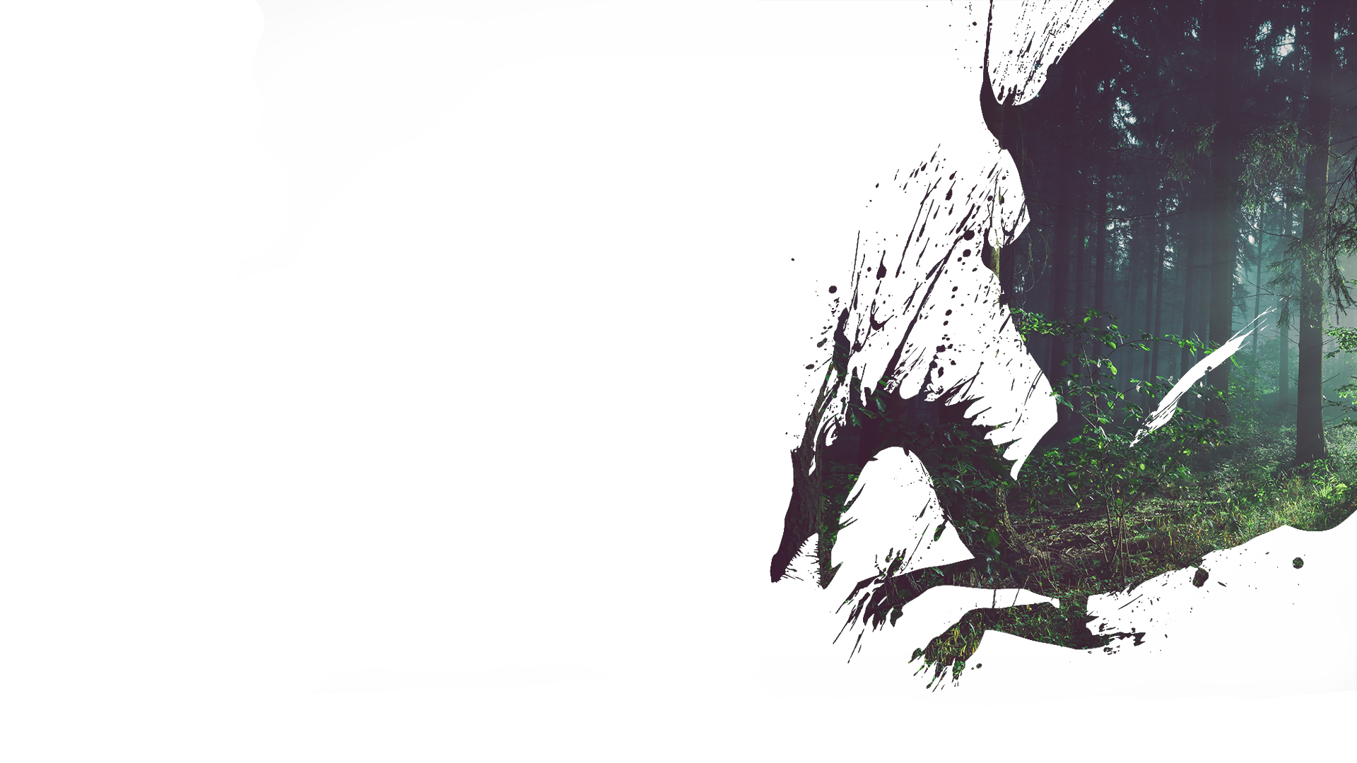 1920x1080 Wallpaper Drawing, Illustration, Branch, Cartoon, Dragon, Double - Sketch Dragon Age