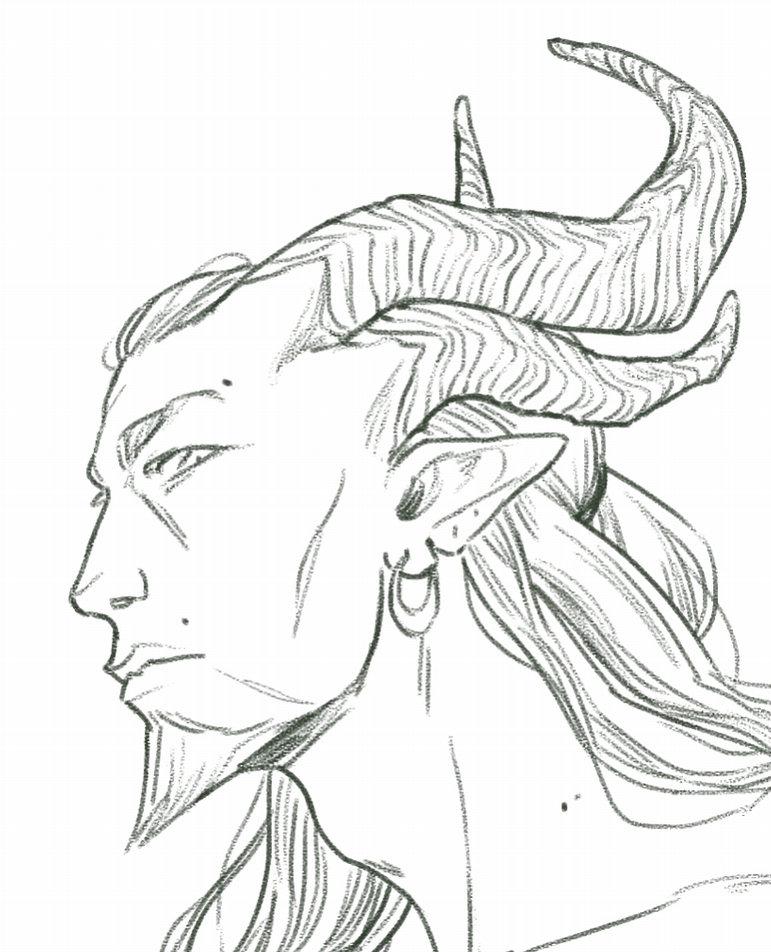 1080x1332 Dragonageoc - Sketch Dragon Age