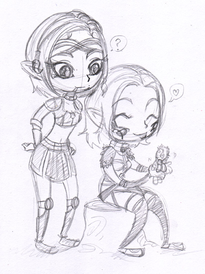 411x550 Marker And Ink Dragon Age Sketch Dump - Sketch Dragon Age