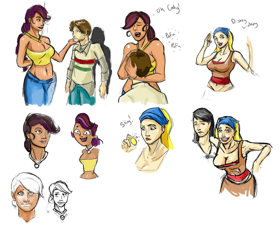 900x755 Total Drama Sketch Dump By Zippedbinders - Sketch Drama