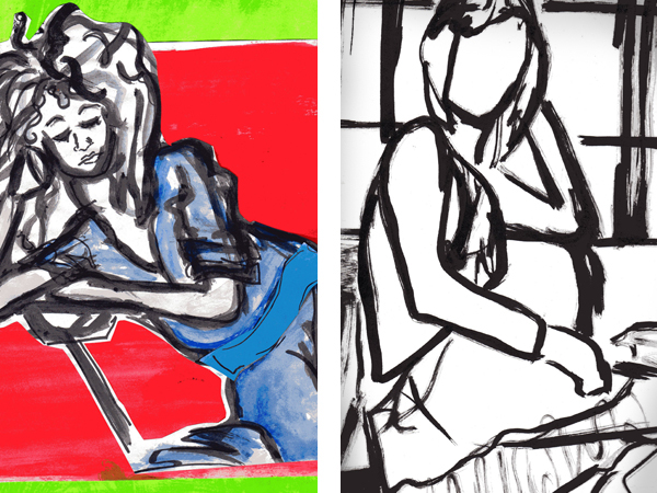 600x450 Sketch Draw Paint On Behance - Sketch Draw And Paint