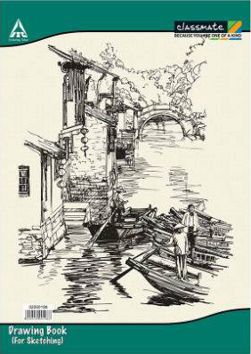 282x398 Classmate Drawing Books Unruled - Sketch Drawing Book