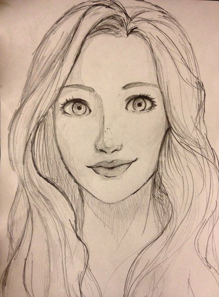 446x604 Girl Drawing, Pencil, Sketch, Colorful, Realistic Art Images - Sketch Drawing Girl