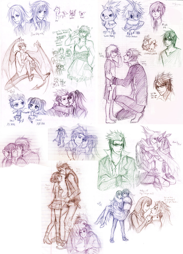759x1052 Sketch Dump 04032012 By Cherubchan - Sketch Dump
