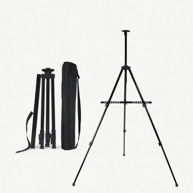 640x640 Painting Sketch Easel Artist Drawing Board Display Iron Tripod - Sketch Easel