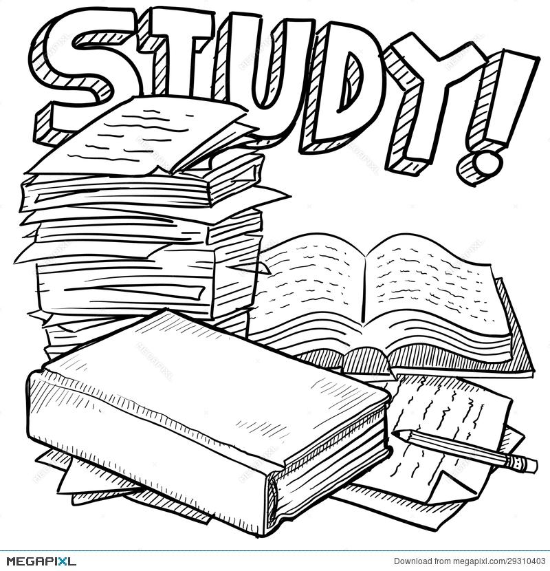 800x830 Study Education Sketch Illustration 29310403 - Sketch Education