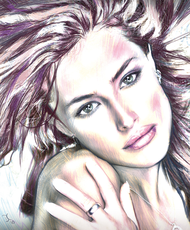 662x800 Photoshop Tutorial Create A Pencil Sketch From A Photo, Part 1 - Sketch Effect