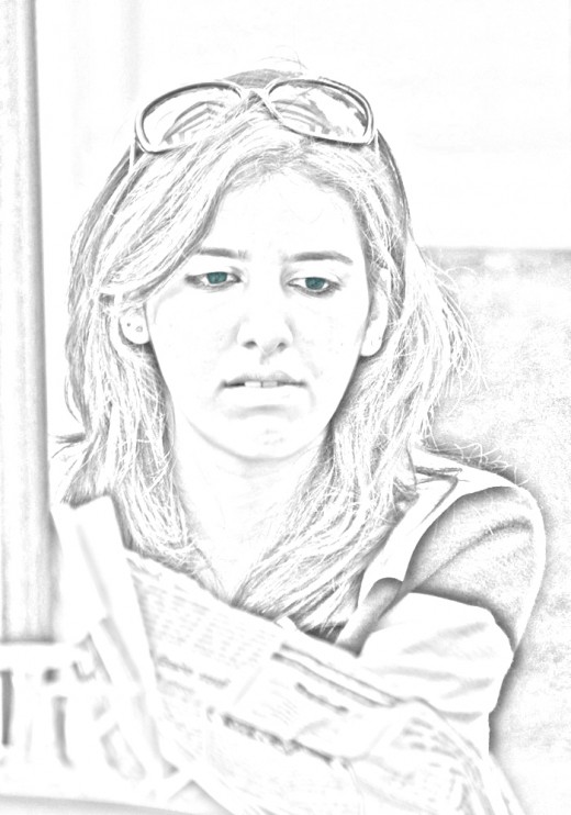 520x742 How To Create A Pencil Sketch Effect In Photoshop Cs5 - Sketch Effect