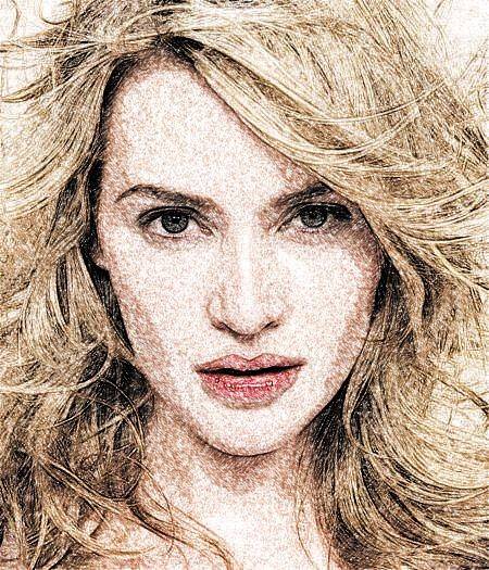 450x525 Picture To People Turn Photos Into Realistic Colorful Pencil Drawings - Sketch Effect Online