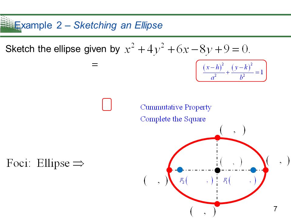 Sketch Ellipse