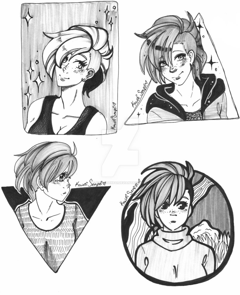 806x990 Sketch Commission Examples By Kowaisenpai - Sketch Examples