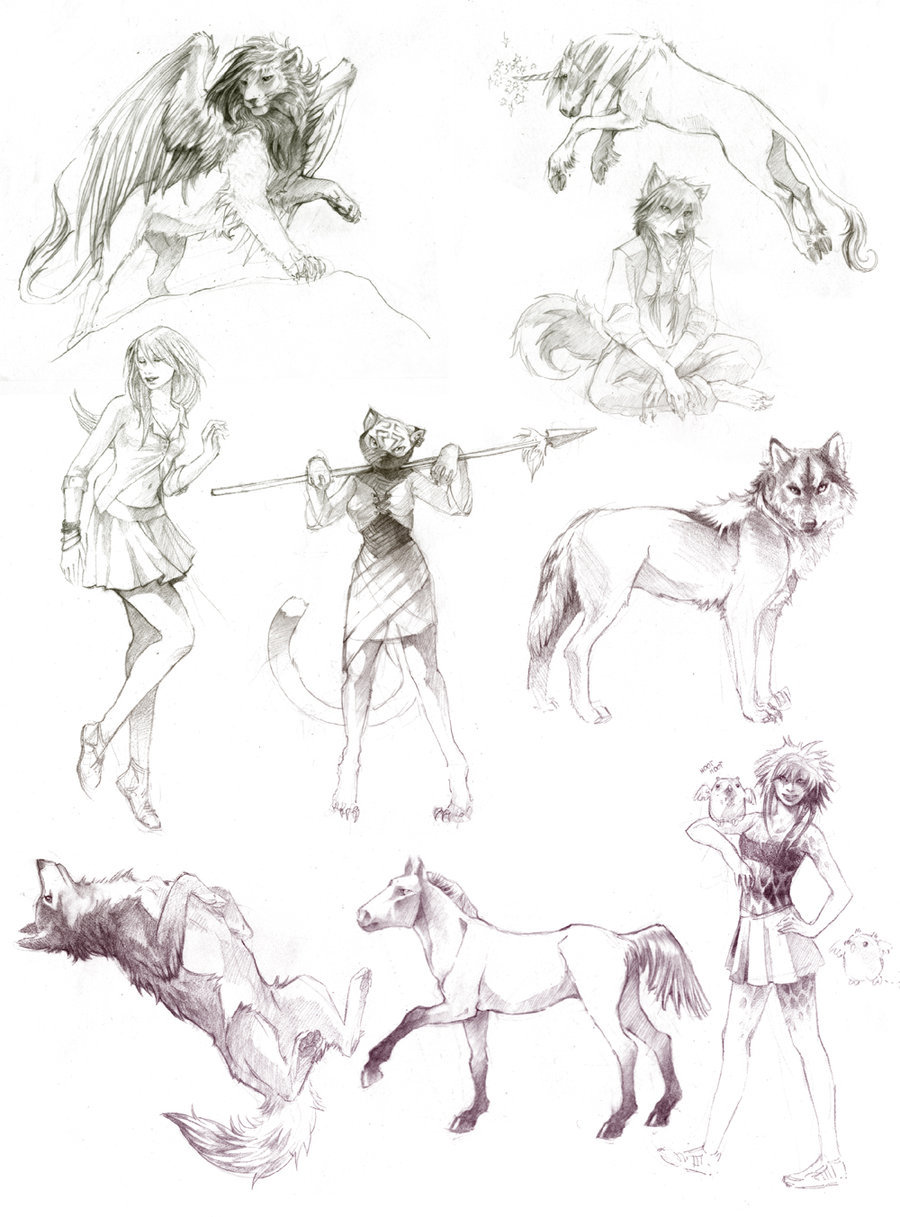 900x1217 Sketch Examples By Akreon - Sketch Examples