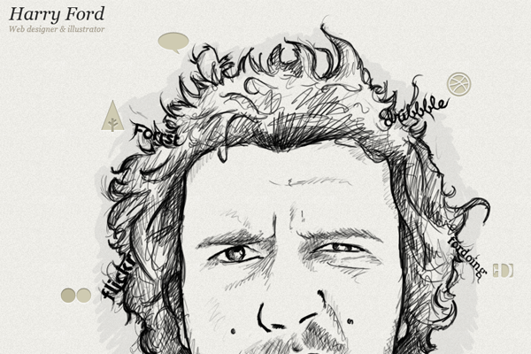 600x400 41 Examples Of Sketches And Drawings In Website Layouts - Sketch Examples