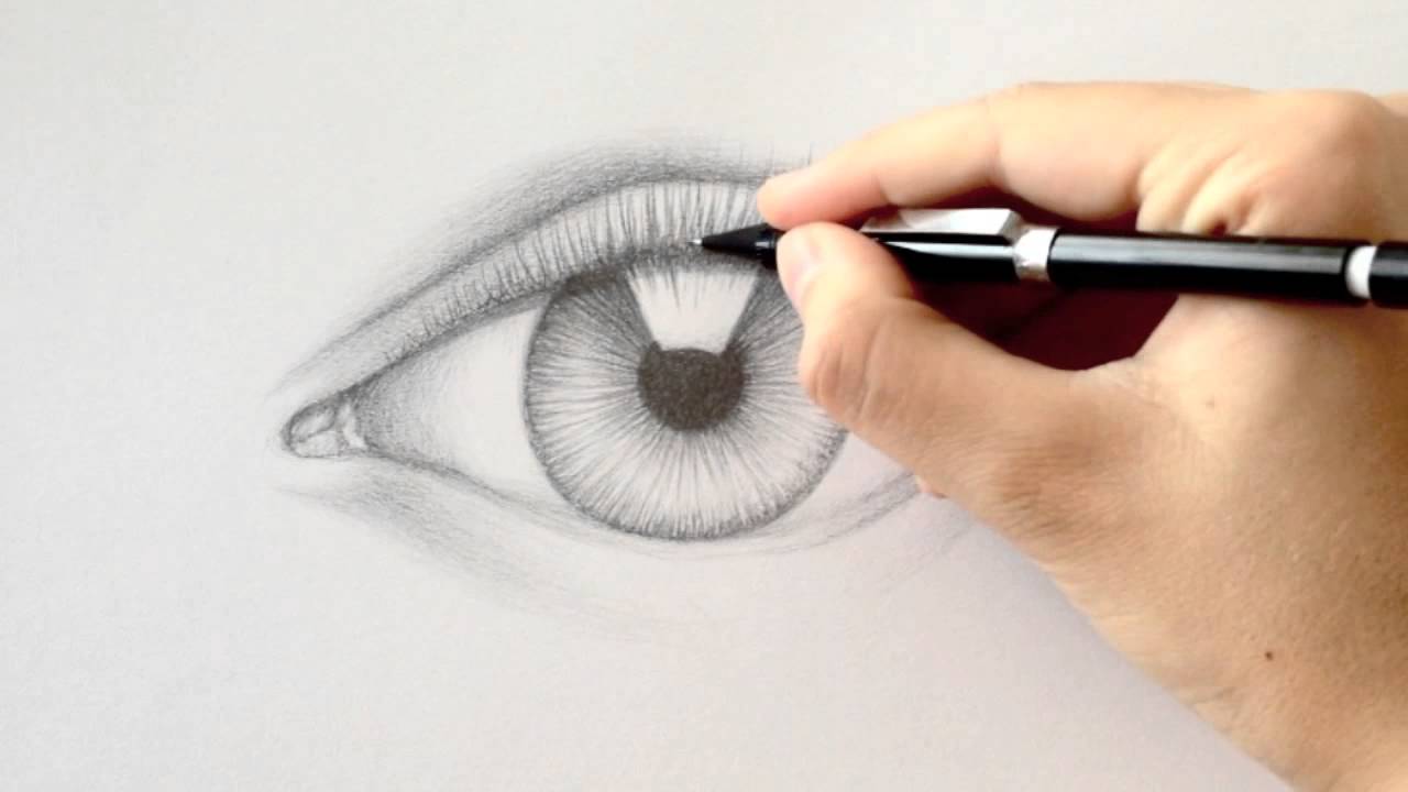 1280x720 How To Draw Eyelashes - Sketch Eyelashes