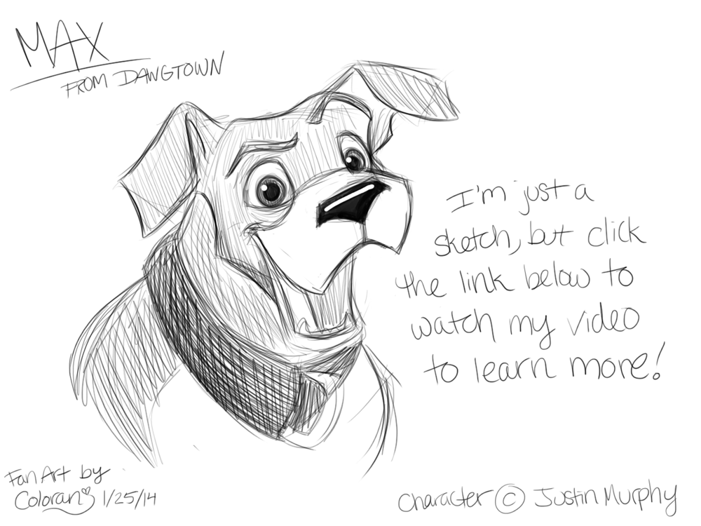 1000x750 Dawgtown Dog Fighting Animated Movie [Fan Sketch] By Coloran On - Sketch Fan