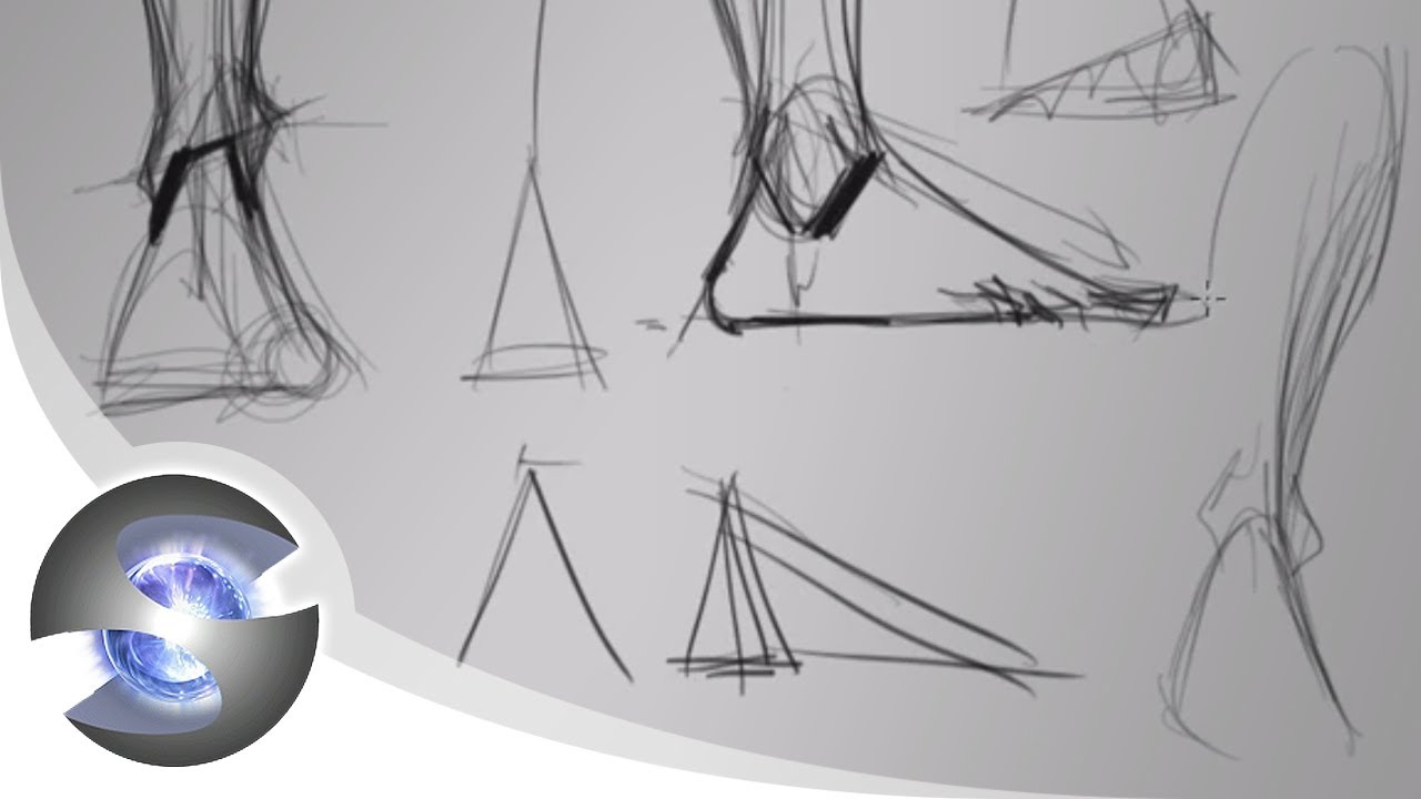 1280x720 How To Draw Feet Part 1 Of 2 - Sketch Feet