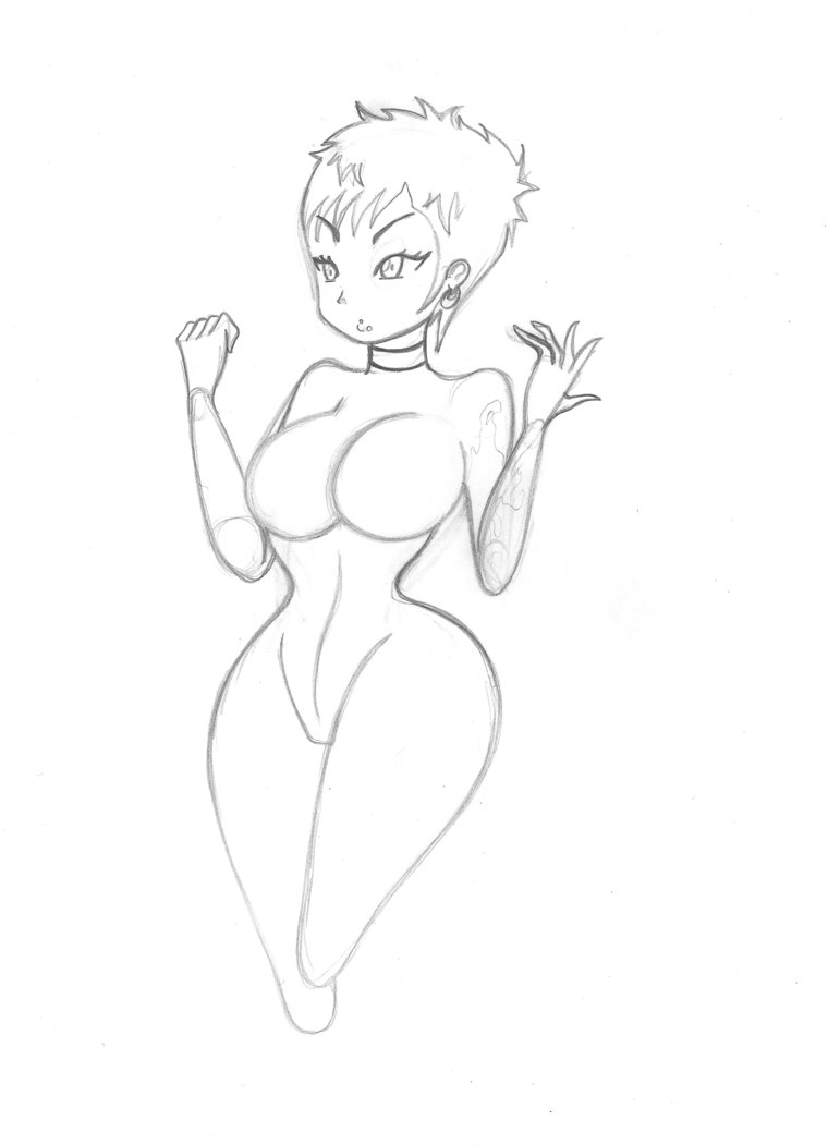 760x1051 Female Form Sketch 2182015 By Chompworks - Sketch Female Form