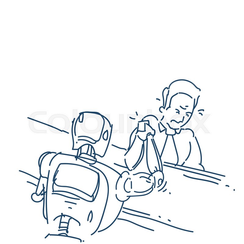 800x800 Human And Robot Hand In Action Of Arm Wrestling Fight Artificial - Sketch Fight