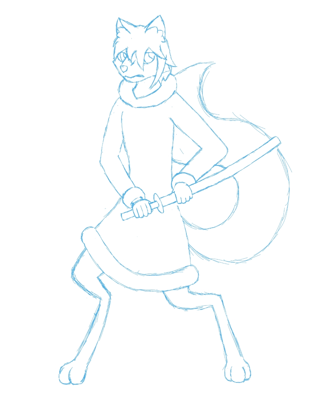 1073x1280 Ink Ready For A Fight [Sketch] By Dakgnol - Sketch Fight