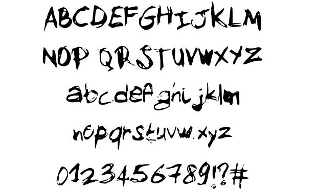 620x370 My Sketch Font Font By Arnaud - Sketch Font