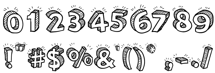 700x240 Sketch 3d Font Comments - Sketch Font