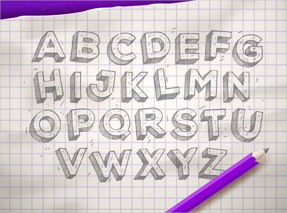 590x437 Hand Drawn Sketch Font Dojocon Australia 2017 Hand - Sketch Font