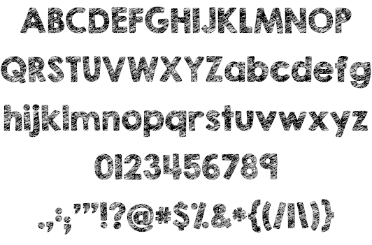 532x351 Font Kg Broken Vessels Sketch Free Download Typeface - Sketch Font